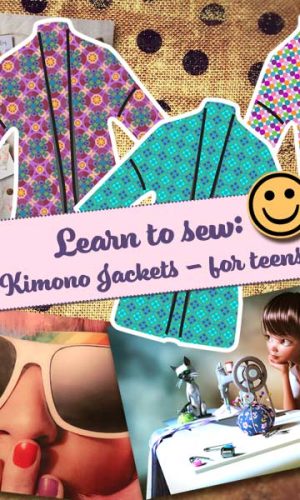 Build Your Fashion Portfolio for Teens - Kimono Workshop
